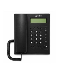 Téléphone Fixe Filaire Beetel M52 Noir avec Afficheur LCD