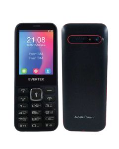 Téléphone Portable EVERTEK E28 - Noir&Rouge