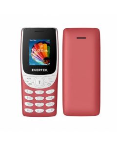 Téléphone Portable EVERTEK E3218 Couleur Rouge