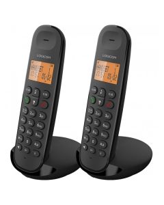 Téléphone Sans Fil DECT LOGICOM Iloa 250 Duo - Noir