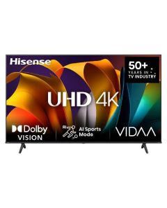 TV HISENSE 85″ Smart Série LED 4K UHD A6N - Noir