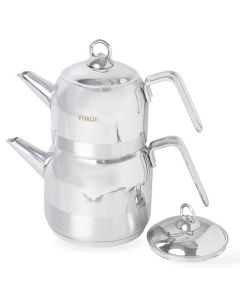 Théière Double VIVALDI YL374 - Inox