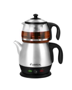 Théière Électrique LEXICAL LTM0860 1.8L/1.2L - Inox