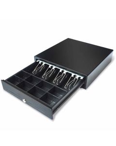 Tiroir Caisse Électronique 14SS RJ 8 Pièces 4 Billets - Noir