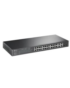 Switch TP-LINK TL-SL2428P 24 ports PoE+ 10/100 Mbps + 2 ports Gigabit + 2 ports SFP 