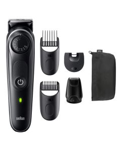 Tondeuse à Barbe 5EN1 BRAUN BT5421 Rechargeable - Noir