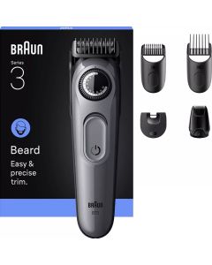 Tondeuse à Barbe BRAUN Série 3 BT3560 Rechargeable - Noir