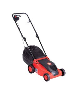 Tondeuse à Gazon Électrique AGM 220V 1000W - Noir & Rouge