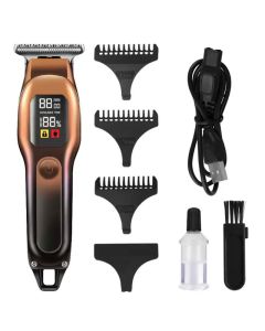 Tondeuse Cheveux DALING Sans Fil LCD 1000mAh - Noir