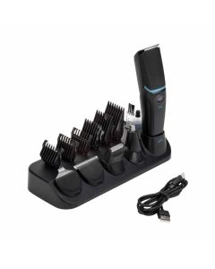 Tondeuse Multi-Usages Rechargeable JATA JBCP3538 5 En 1 - Noir