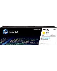 Toner Laser HP ORIGINAL 207X À Haute Capacité - Jaune (W2212X) 