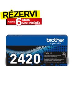 Toner Laser Original BROTHER TN-2420 - Noir