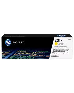 Toner Laser ORIGINALE HP LASER 201X à Haute Capacité - Jaune (CF402X)