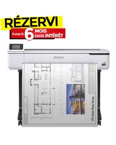 Traceur EPSON SureColor SC-T5100N - Blanc (C11CF12301A0)