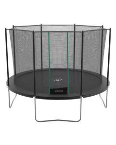 Trampoline 360 DOMYOS avec filet de protection - Noir