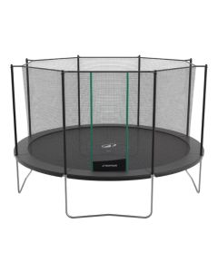 Trampoline 420 DOMYOS avec filet de protection - Noir