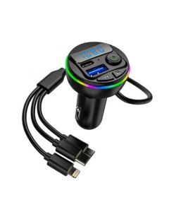 Transmetteur TREQA MP3 Bluetooth Pour Voiture - TREQA-MP3-7