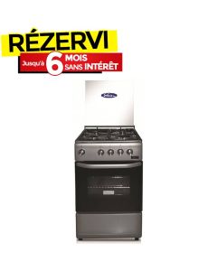 Cuisinière à Gaz SOTACER TGG1005S 50cm 4 Feux - Silver
