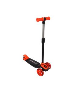 Trottinette Pour Enfant COOL WHEELS En Acier Lumineux - Orange