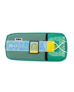 Trousse Scolaire A Bear A-2952 Vert | Tissu Durable & 2 Fermetures Éclair