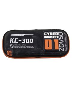 Trousse Scolaire Garçon Noir avec Bande Orange | Design Tendance