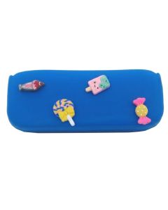 TROUSSE SCOLAIRE SILICONE - BLEU