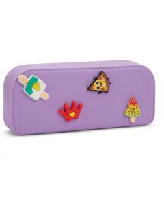 TROUSSE SCOLAIRE SILICONE - VIOLET