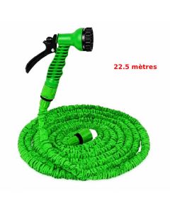 Tuyau de Jardin Extensible 22,5M Vert - TUYAU-22M-VERT