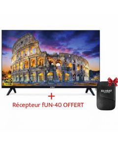 Tv Ecosat 43″ ECO43T2 Full HD LED Avec Récepteur FUN-40