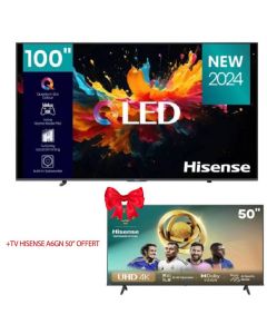 TV Hisense 100″ Mini LED UHD 4K Smart VIDAA - 100Q7N