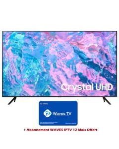 Tv SAMSUNG 55'' Smart CU7000 Crystal UHD 4K (2023) 