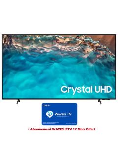 Tv SAMSUNG 55'' Smart Série 8 Crystal UHD 4K