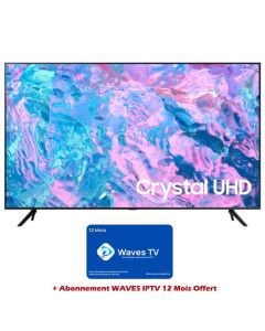 Tv SAMSUNG 65'' Smart CU7000 Crystal UHD 4K (2023)