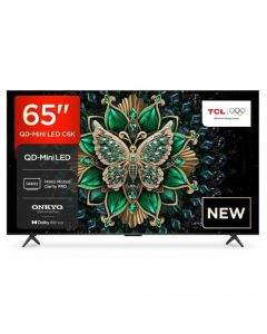Téléviseur TCL 65" Smart TV QLED MINI LED TV-TCL-65C6K- Noir