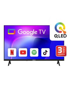 Tv VEGA 55" Smart Qled UHD 4K Avec Récepteur Intégré - Noir 