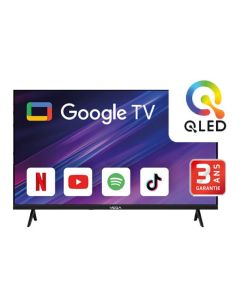 TV VEGA 65" Smart Qled UHD 4K Avec Récepteur Intégré - Noir 