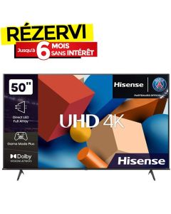 Tv HISENSE 50'' Smart A6K UHD 4K