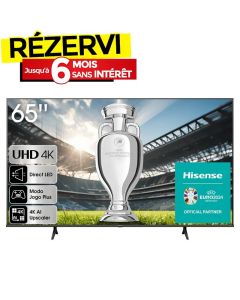 TV HISENSE 65'' Smart A6K UHD 4K