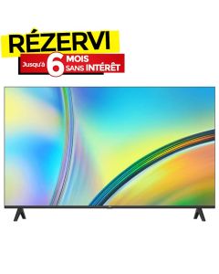 Tv TCL 43'' Smart Android S5400A Full HD + Récepteur intégré +  Abonnement TV