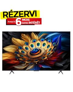 Tv TCL 55'' Smart Google C655 QLED 4K  + Abonnement TV