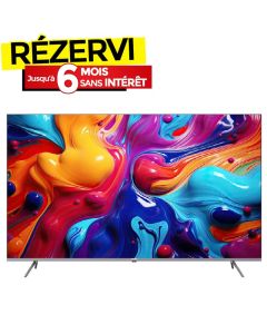 TV TELEFUNKEN 65'' Smart Google Tv G3EN UHD 4K + Récepteur intégré
