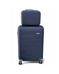 Valise Grand Modèle MILANO BAG avec mallette Petit modèle - Bleu
