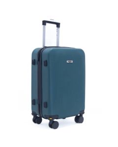 Valise Vert Empire incassable CBA VL236 avec roue démontable 55 cm