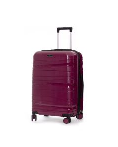 Valise TITOU Incassable Polypropylene Moyenne 70 cm - Rouge Bordeaux Mat