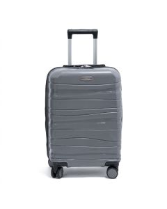 Valise TITOU Small 55L 4 Roues 360° Chariot Aluminium Gris