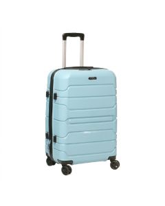 Valise TITOU Small 55L 4 Roues 360° Chariot Aluminium Bleu Ciel