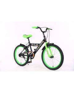 Vélo Enfant ZIMOTA HAPPY PARK Pour Garçon 20'' - Noir&Vert