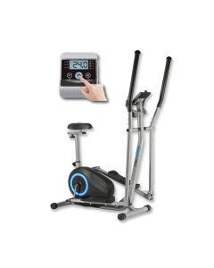 Vélo Elliptique LIGHT FITNESS VIGOR 2 en 1 Noir