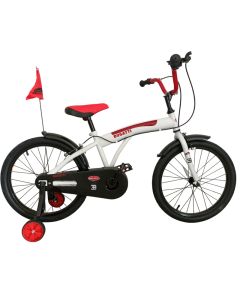 Vélo Enfant RODEO Bugatti Pour Garçon 16'' - Blanc&Rouge