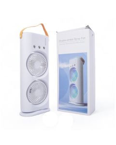 Ventilateur De Table à Double Extrémité FH-666 - Blanc